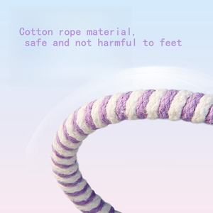 Anneau suspendu en corde de coton perchoir pour l'entraînement et le plaisir oiseau corde balançoire jouet à mâcher pour perroquets balançoire oiseau jouet - Product Image 3