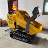 Direktverkauf ab Werk Neuer Mini-Truck Raupendumper mit Hocheffizienter Hydraulischer Kippmulde