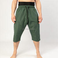 Short de bain pour hommes musulmans Willson, coupe large, en nylon et polyester respirant, pour la natation et les activités aquatiques.