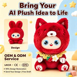 Juguete de Peluche Interactivo con IA, Gato de la Fortuna con Ojos LED, Chat de Voz, Cuentos, Regalo para Niños, Venta al por Mayor ZCM-01 - Product Image 6