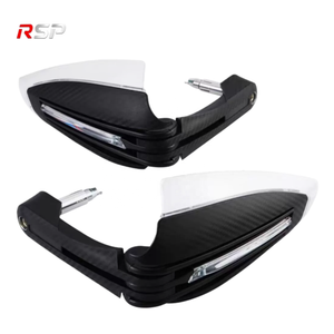Protectores de Manillar Universales <span class=keywords><strong>para</strong></span> Motocicleta RSP con Luces LED, Plegables, Deflectores de Viento ABS, <span class=keywords><strong>Accesorios</strong></span> <span class=keywords><strong>para</strong></span> Scooter - Product Image 1