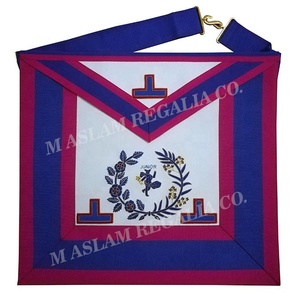 Mark Regalia Junior Deacon Full Dress Apron | District grand rank Mark Apron - Product Image 6