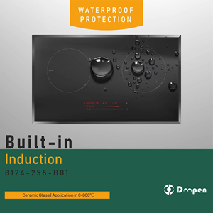Placa de Inducción Doopen de 3000W, Superficie de Vidrio Integrada, Control Táctil, Pantalla Digital, Eficiencia Energética, Uso Doméstico - Product Image 5