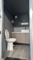2024 remorque mobile d'urinoir de toilette en plastique portative de vente chaude pour des activités de plein air de camping de parc