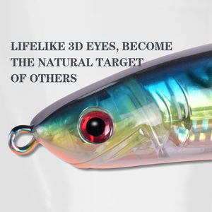 Leurres flottants pour la pêche en <span class=keywords><strong>mer</strong></span>, leurres durs pour eau salée, leurres de surface, leurres nageurs pour thon, brochet, sandeau, bar, saumon, gros gibier marin - Product Image 5