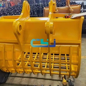 Cucharón de Excavadora Personalizado de Alta Resistencia con Estructura de Aleación / Cucharón de Excavadora con Rejilla para SY375 SY365 SY335 - Product Image 3