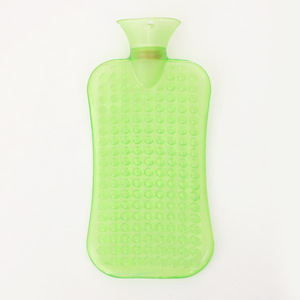 Wholesale transparent rectangular PVC hot water <b>bottle</b> with dots, large size, thickened, water-filling and <b>warm</b> water <b>bottle</b>. - Product Image 3