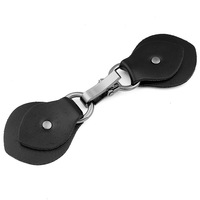 Boutons métalliques de fermeture en cuir PU à couture multi-styles Vêtements jeans Vêtements Jupes Écharpes Manteaux Logo personnalisé En stock