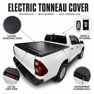 Hardtop en aluminium 5.5, 6.5, 8 pieds pour pick-up, type camping-car, avec fenêtre, compatible Chevrolet <span class=keywords><strong>Silverado</strong></span> 1500 <span class=keywords><strong>LTZ</strong></span> 2019-2024 Ranger NP300 - Product Image 1
