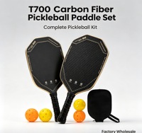 T700 Carbonfaser Pickleball-Schläger-Set Komplettes Pickleball-Kit Großhandel ab Werk