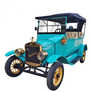 Coche Eléctrico Clásico de Lujo de Baja Velocidad, Estilo Antiguo, 72V, para Bodas, Transporte VIP y Turismo - Product Image 4