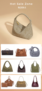 Borsa da <span class=keywords><strong>Donna</strong></span> Personalizzata in Stile Retrò Effetto Scamosciato in Pelle PU Intrecciata a Mano, Borsa Sottospalla in Morbido Velluto, Borsetta alla Moda e Borse a Spalla - Product Image 4