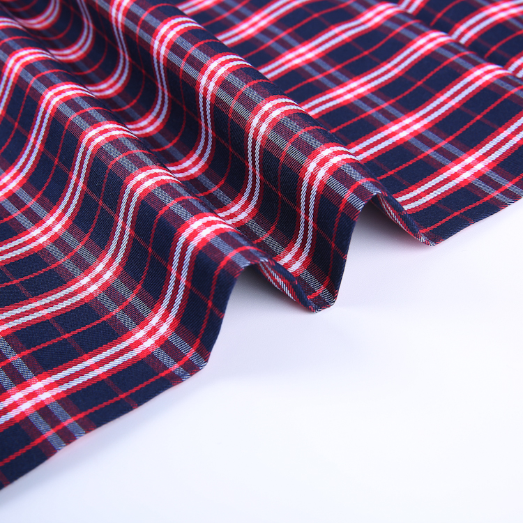 Shaoxing, текстиль, однотонная пряжа, окрашенная, 80% полиэстер, 20% вискоза, рубашка, ткань для одежды