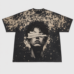 เสื้อยืดโอเวอร์ไซส์ผ้าฝ้ายวินเทจฟอกสีแบบขายส่ง เสื้อยืดออกกำลังกายทรงบ็อกซี่ สตรีทแวร์ สกรีนโลโก้ตามสั่ง แบรนด์ส่วนตัว เสื้อยืดผู้ชาย - Product Image 3