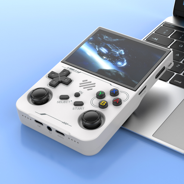 G 128G R36XX Portable 3.5Inch IPS Screen Handheld Video Game Consoles Retro Mini Wi-Fi 64GB Pocket Video Player for PS1/N64