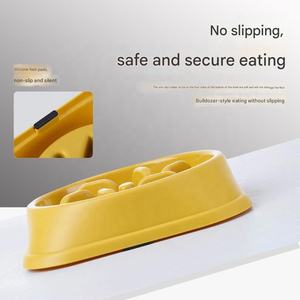 Minerva usine en Stock matériau PP écologique ne glisse pas colonne de consommation lente chat de compagnie chien consommant de l'énergie bol d'alimentation lente - Product Image 5