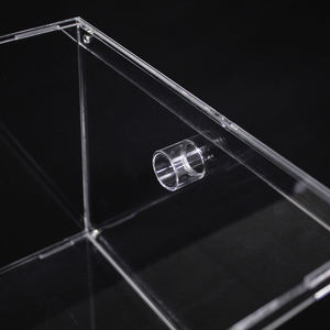 Caja de zapatos de baloncesto acrílica desmontable magnética personalizada, caja de exhibición de zapatos <span class=keywords><strong>crep</strong></span>, zapatillas portátiles transparentes, venta al por mayor - Product Image 4