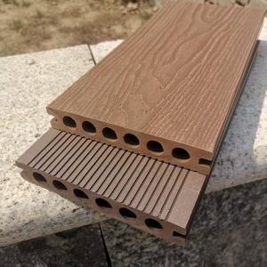 Высококачественный настил из ДПК, с объемным тиснением, деревянные композитные панели для бассейна, водонепроницаемый настил для патио, уличный настил - Product Image 1