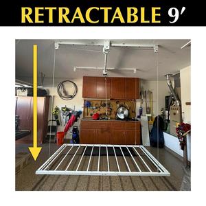 밍탕 맞춤형 금속 튜브 토트빈 오버 헤드 차고 보관 랙 - Product Image 3