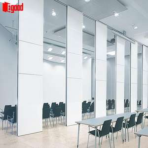 Egood-Paredes divisorias a prueba de sonido, acordeón temporal, cabina de exposición, divisora de pared divisoria móvil plegable - Product Image 6