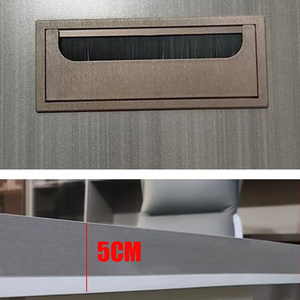 Bàn làm việc máy tính bằng gỗ thiết kế hiện đại, có ngăn trên, phù hợp với phòng nhỏ - Product Image 6