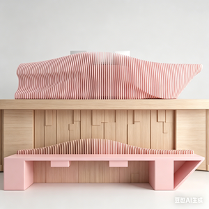 Comptoir d'accueil de luxe léger, bureau d'accueil peint pour salon de beauté, institut de manucure, salon de coiffure, centre esthétique - Product Image 3