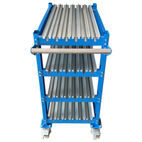 Chariot de rangement pour outils de presse plieuse QIVACO, chariot mobile multi-niveaux pour moules, pour l'organisation d'atelier