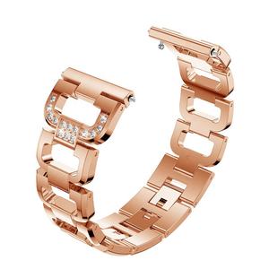 Pulsera <span class=keywords><strong>de</strong></span> Metal <span class=keywords><strong>de</strong></span> diamante <span class=keywords><strong>de</strong></span> lujo para <span class=keywords><strong>Fitbit</strong></span> Versa, correa <span class=keywords><strong>de</strong></span> reloj inteligente - Product Image 4