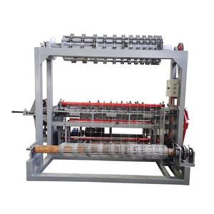 ヒンジジョイントフェンスメッシュ製造機工場 自動亜鉛メッキ牧草地フェンス織機 - Product Image 1