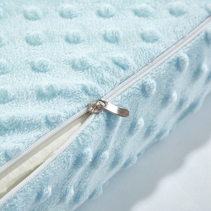 Bantal Leher Busa Memori Bentuk Gelombang Kontur Khusus dengan Pola Daun Padat, Pendingin, Ergonomis untuk Tidur Menyamping, untuk Penggunaan di Rumah & Hotel - Product Image 5