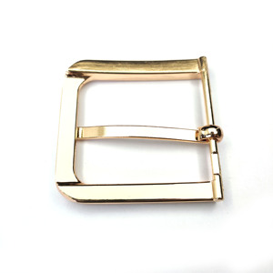 Boucles de ceinture pour hommes en alliage de zinc durable, personnalisables avec logo, 40 mm, à ardillon unique, vente en gros - Product Image 2