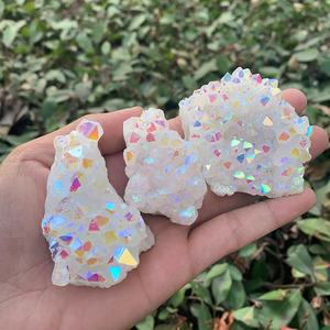 Toptan cilalı doğal kristal küme Reiki taş şifa melek <span class=keywords><strong>Aura</strong></span> kuvars taşlar için dekoratif hediye amaçlı - Product Image 1