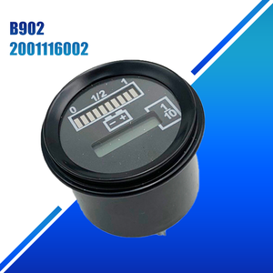 <span class=keywords><strong>Compteur</strong></span> horaire rond compatible Liftstar B902 (P/N: 2001116002) Ajustement universel pour chariot élévateur et équipement industriel - Product Image 1