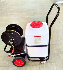 Agriculture Garden Water Spray Bottle Spraying Machine 60L Trolley Gasoline <b>Power</b> Hand Push Engine <b>Sprayer</b> - Product Image 5
