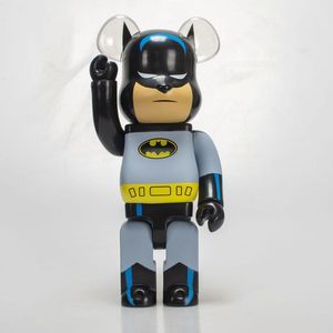 Offre Spéciale Figurine d'Action Bearbrick Décoration Maison Cadeau Ornement Artistique Batmans Bearbrick 400% - Product Image 4