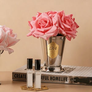 Long Lasting Indoor Fragrance Ornament Bionic Preserved Rose Essential Oil <strong>Reed</strong> <strong>Diffuser</strong> <strong>for</strong> Bedroom Valentine's Day Gift - Product Image 5
