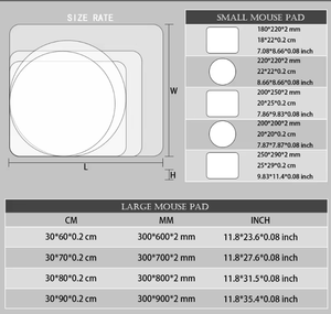 Tapis de Souris Pastel Bleu, Tapis de Bureau Kawaii, Tapis de Souris Esthétique, Décoration de Bureau Mignonne, Tapis de Bureau Nuages, Cadeaux de Bureau XL <span class=keywords><strong>XXL</strong></span> - Product Image 4