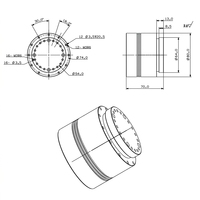 Boîtier de réducteur de servomoteur pour bras robotique Canopen et Modbus, pour jambes d'exosquelette robotique