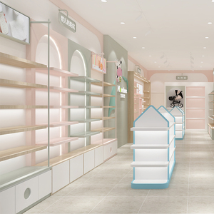 Magasin de vêtements pour enfants personnalisé Mobilier <span class=keywords><strong>design</strong></span> pour magasin pour enfants <span class=keywords><strong>Vitrine</strong></span> de <span class=keywords><strong>design</strong></span> d'intérieur - Product Image 3