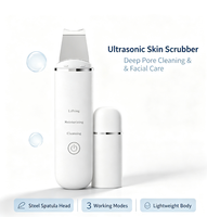Exfoliateur électrique pour la peau, appareil portable pour éliminer les peaux mortes, machine de gommage pour le visage et le corps, utilisation à domicile, appareil exfoliant pour les soins de la peau