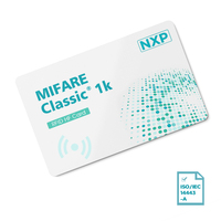 Individuell Bedruckte Plastik-PVC-N-TAG-424-DNA-Chip-RFID-Karte Digitale Geschäfts-NFC-RFID-Karte