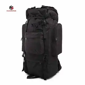 65L Large Capacity Waterproof Camping Hiking Travel Bag Climbing Outdoor Field Training Survival Backpack
