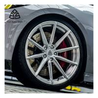 722auto Jantes forgées monobloc multi-rayons 19-23 pouces à concavité profonde 5x112 5x114.3 5x120 5x127 pour Mercedes GLS BMW X7 Range Rover