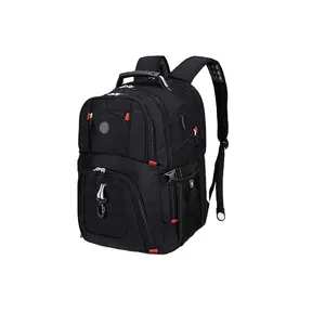 Zaino per Laptop da viaggio Extra Large 52L con porta di ricarica USB zaino per College borsa da lavoro aziendale approvata da compagnia 17 pollici