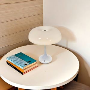 Modern USB Şarj Edilebilir Li Pil Kablosuz Göz Koruyucu Masa Lambası Mantar Şeklinde Dokunmatik Kontrol Ayarlanabilir Renk Sıcaklığı/Parlaklık Basit - Product Image 5