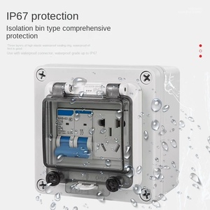 Boîtier en plastique étanche pour l'extérieur Boîtier d'instrument pour projet électronique Boîte de projet électrique Boîtier de jonction - Product Image 4