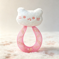 Jouet pour chat WhiteKitten NetworkTube Bell, baguette en peluche pour chatons blancs, résistant aux morsures pour soulager l'ennui