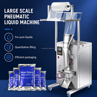 Automatische ijslolly-waterzakjes verpakkingsmachine dranken gelei stick flow sap pneumatische vul- en vloeistofverpakkingsmachine