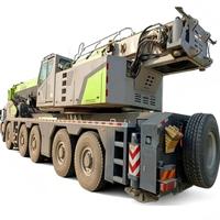 Grúa Móvil Usada de 60 Toneladas QY60KC, Pluma de Cinco Secciones, Altura de Elevación de 5000m, Motor Scania para Cilindro Hidráulico, Fabricada en China para Exportación