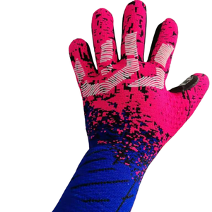 Guantes de Portero de Fútbol Profesional Juvenil Elite para Niños, Material PU, Uso en Exteriores, Ajustables, Negros - Product Image 1